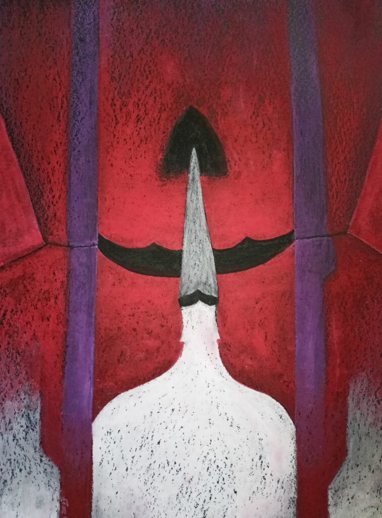 Bat & Him. Red